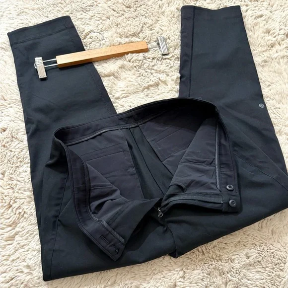Lululemon City Trek Trouser Pant ll size 10 black - Picture 13 of 16